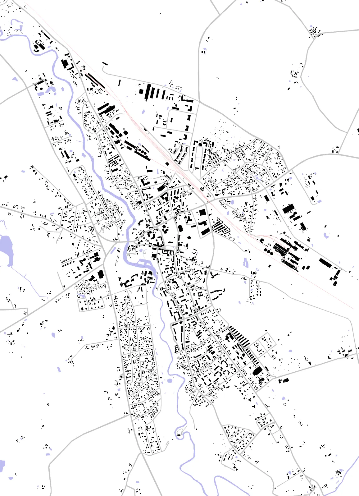 Dobele figure ground plan