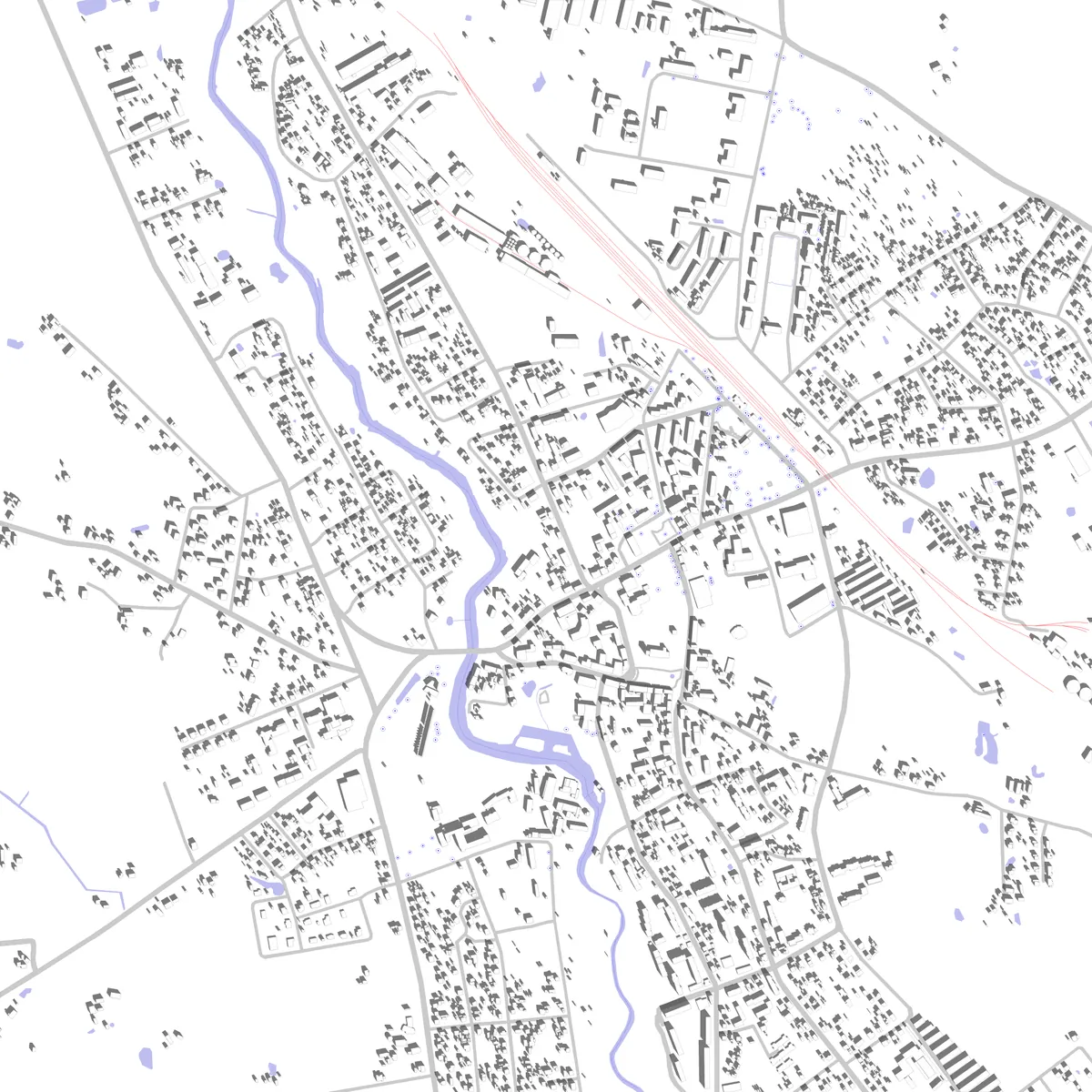 Dobele site plan (2.5 km)