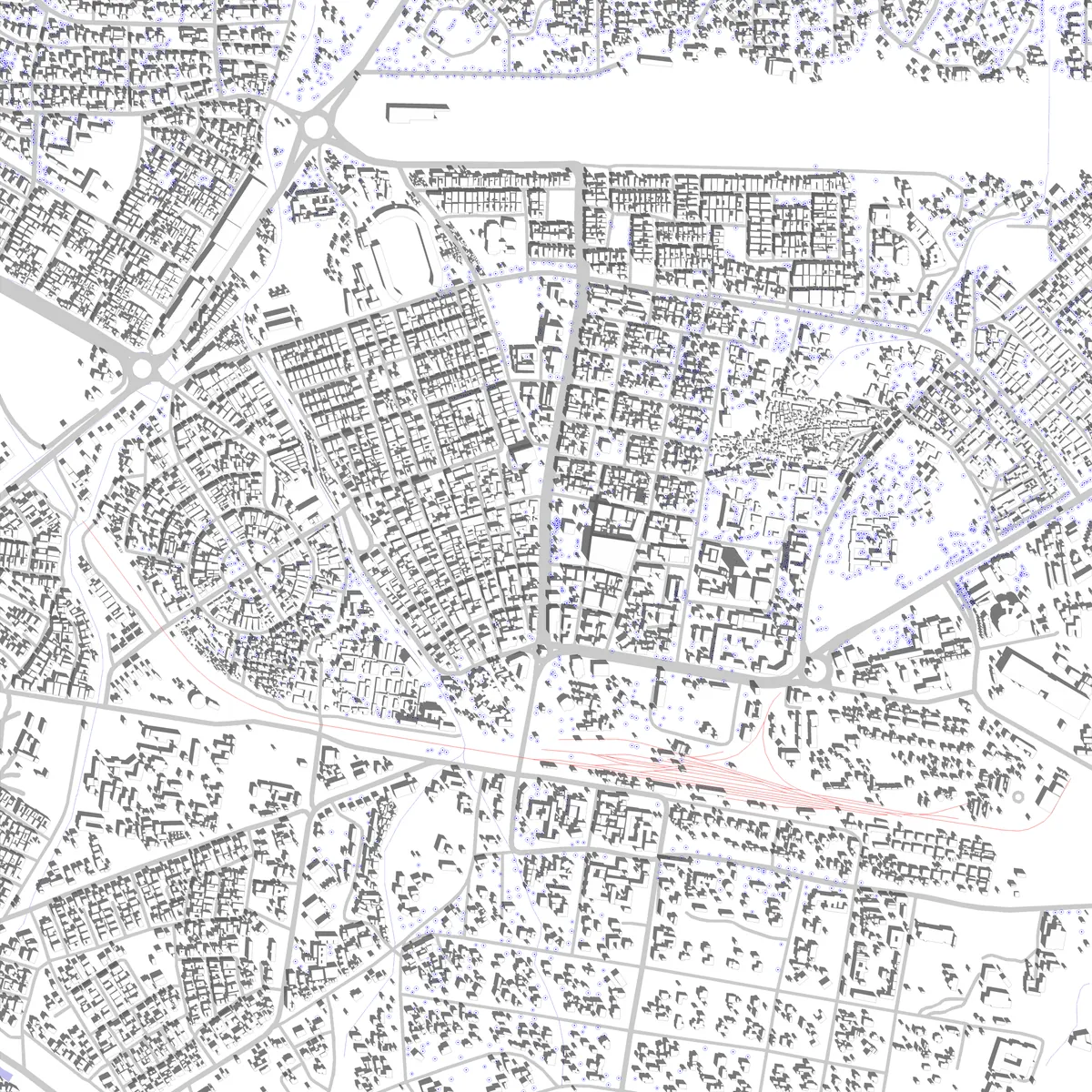 Dodoma site plan (2.5 km)