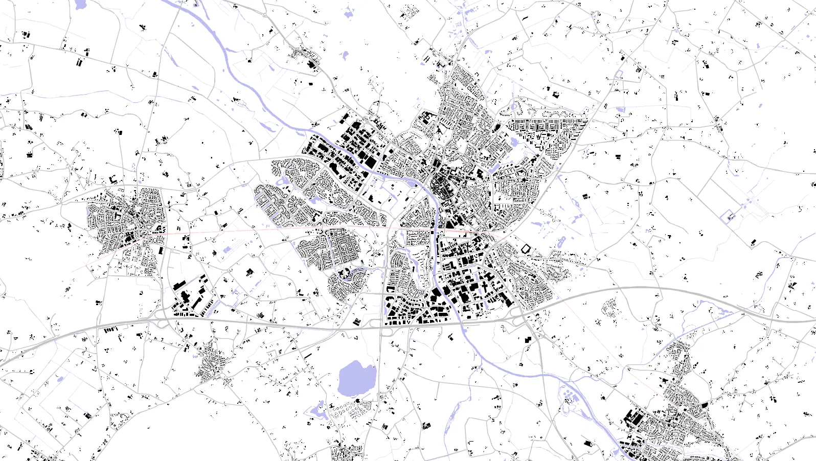 Doetinchem figure ground plan