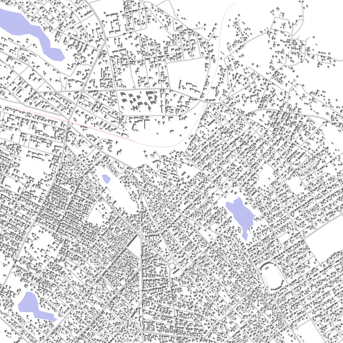 Dolisie plan de situation (2,5 km)