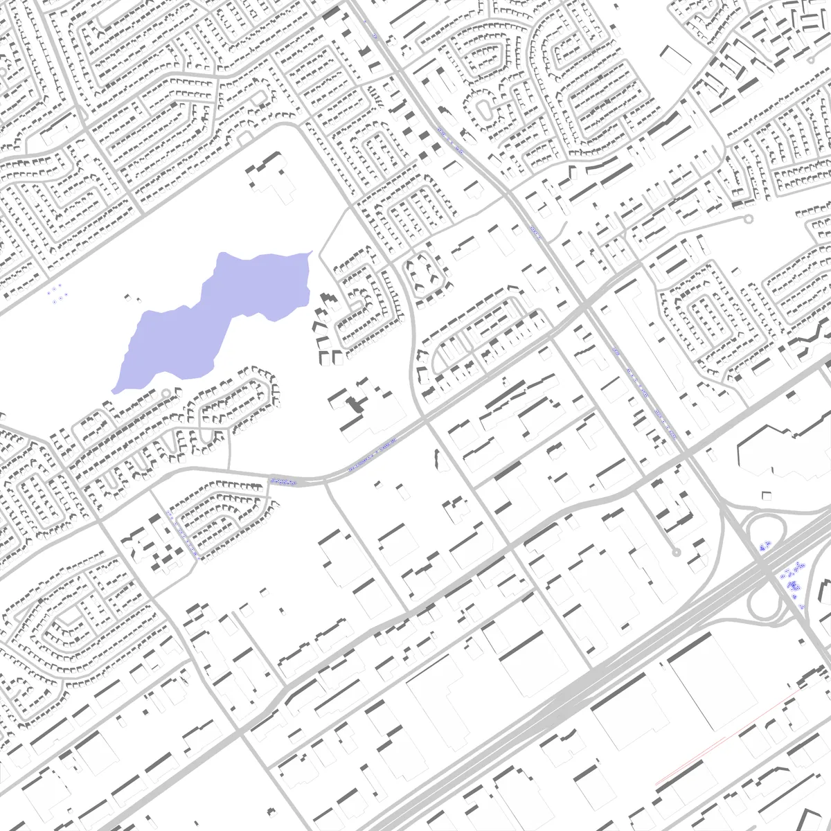 Dollard-Des Ormeaux site plan (2.5 km)