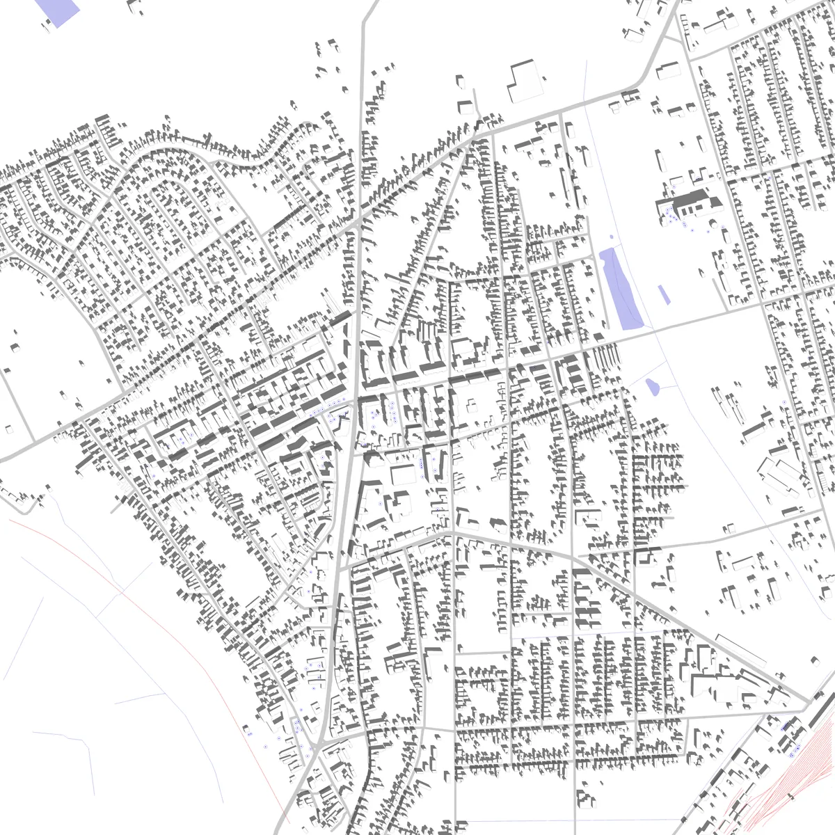 Dombóvár site plan (2,5 km)