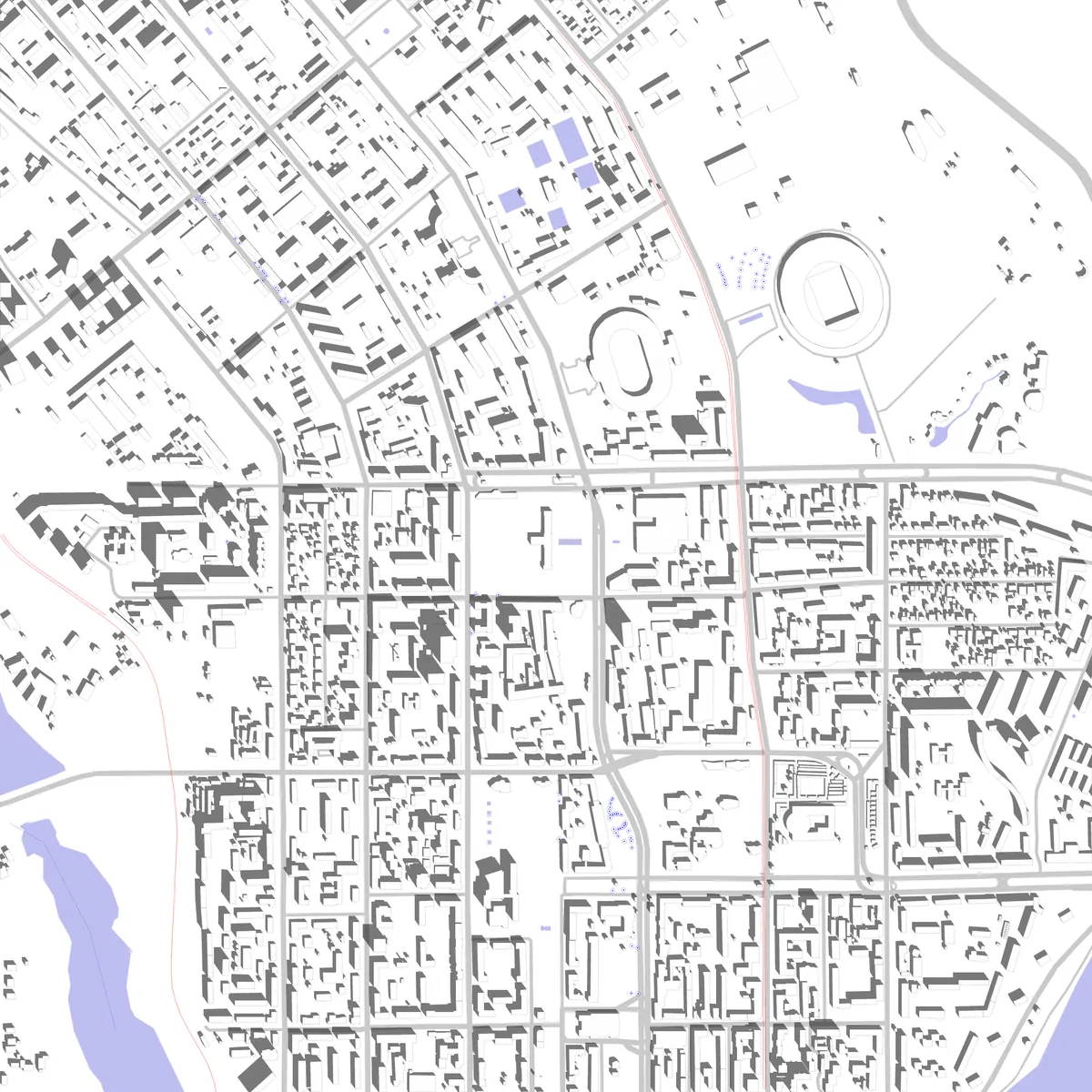 Донецьк site plan (2.5 km)