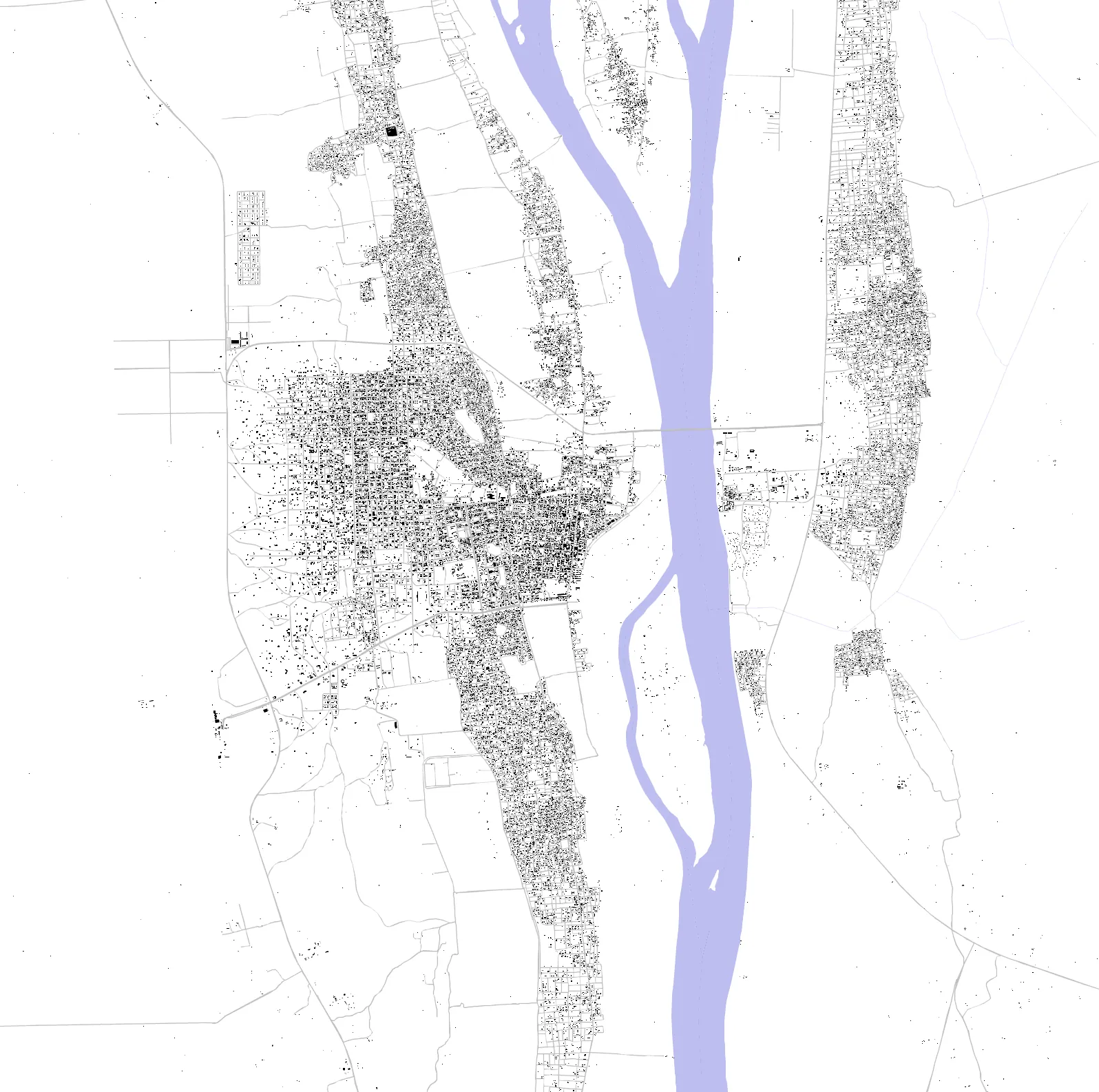 Dongola figure ground plan