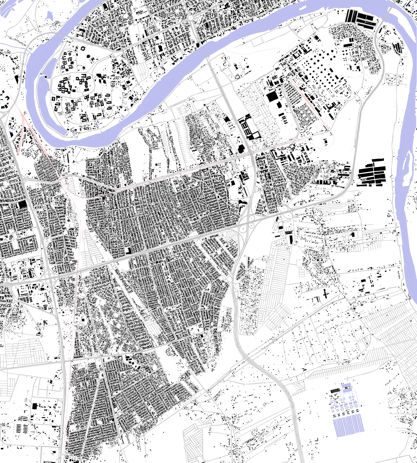 Dora figure ground plan