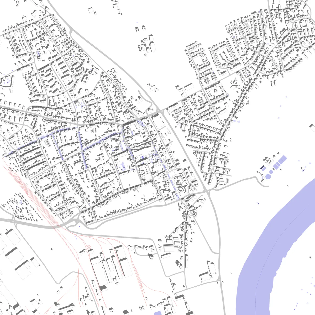 Dormagen Lageplan (2,5 km)