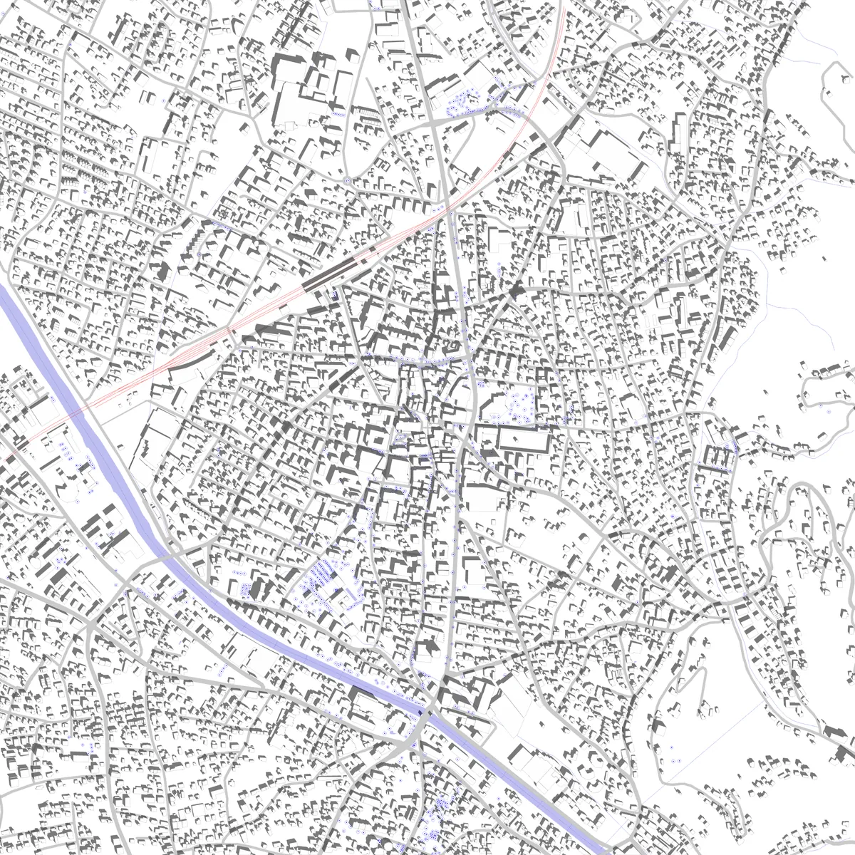 Dornbirn Lageplan (2,5 km)