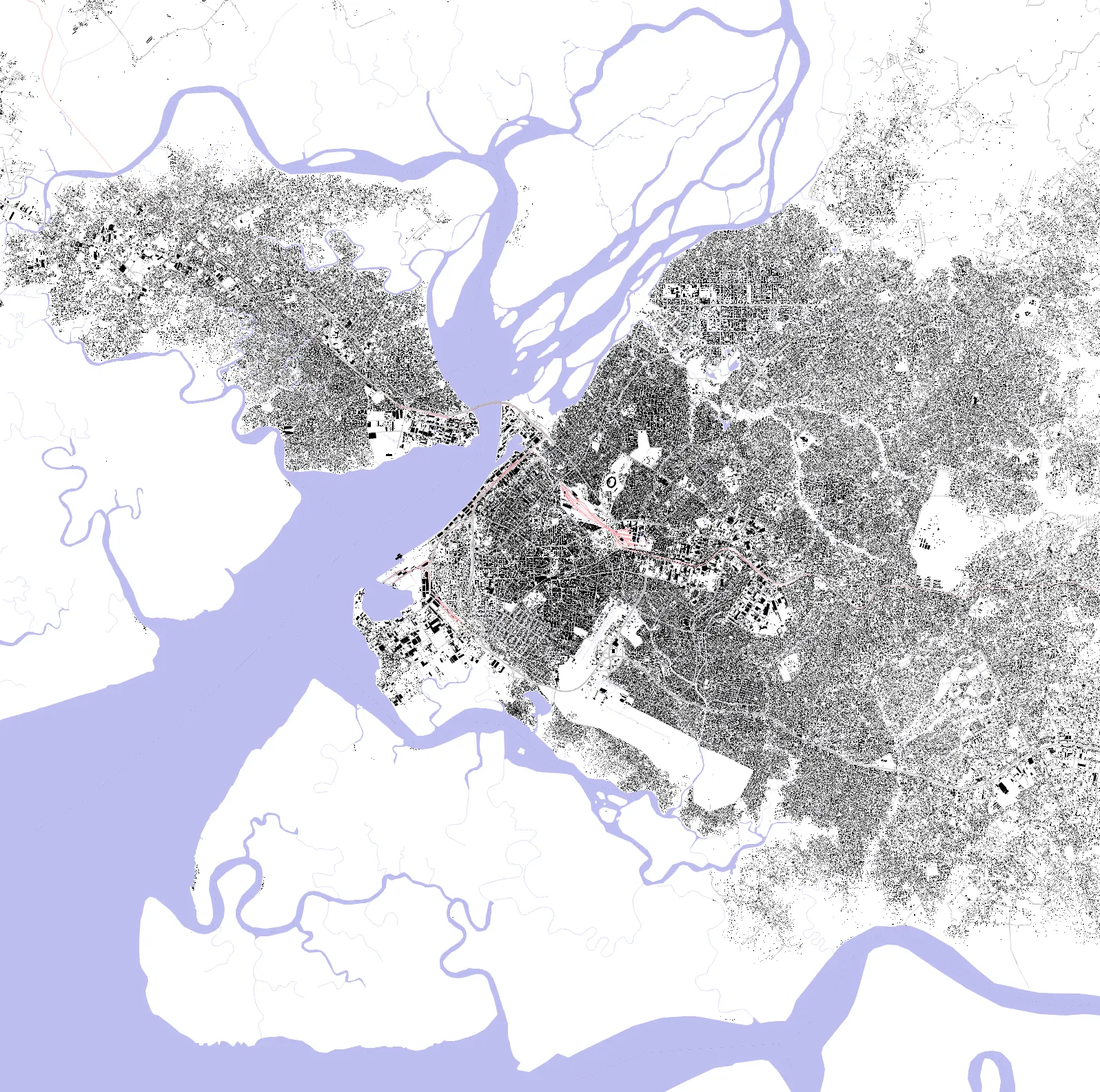Douala plan de masse