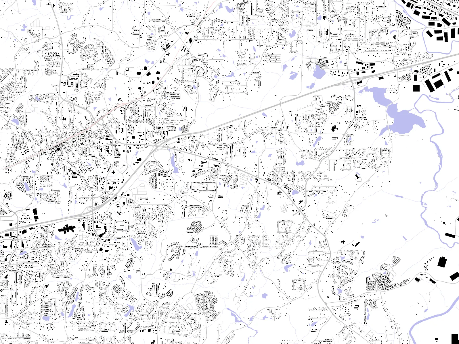 Douglasville Schwarzplan