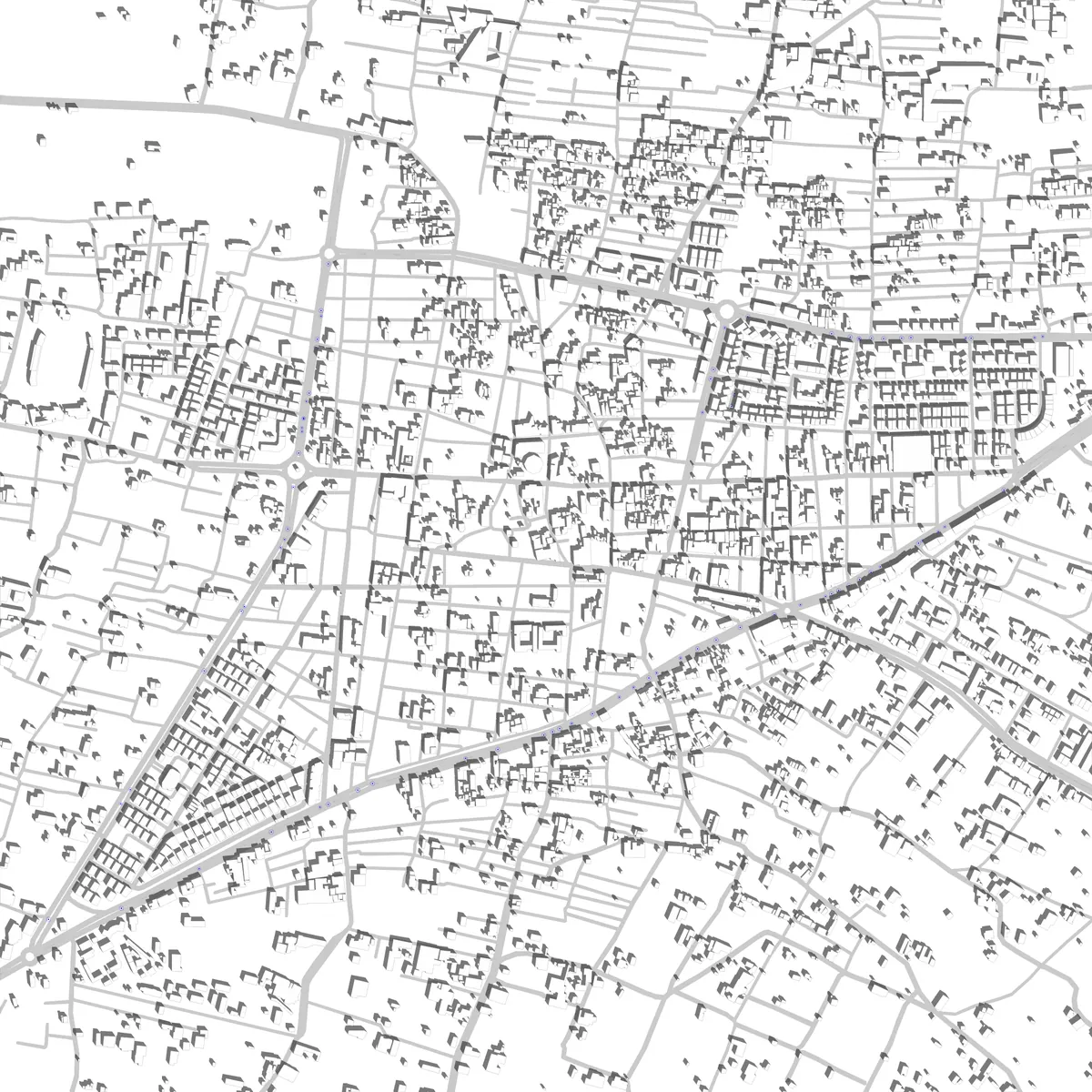 Douma Lageplan (2,5 km)