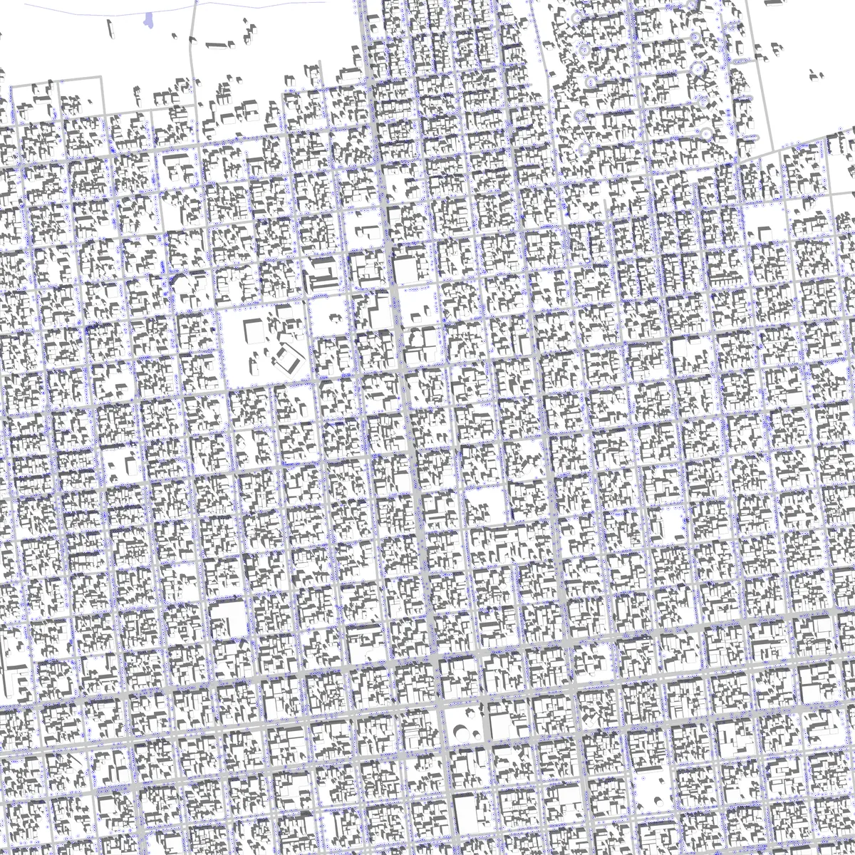 Dourados planta de localização (2,5 km)