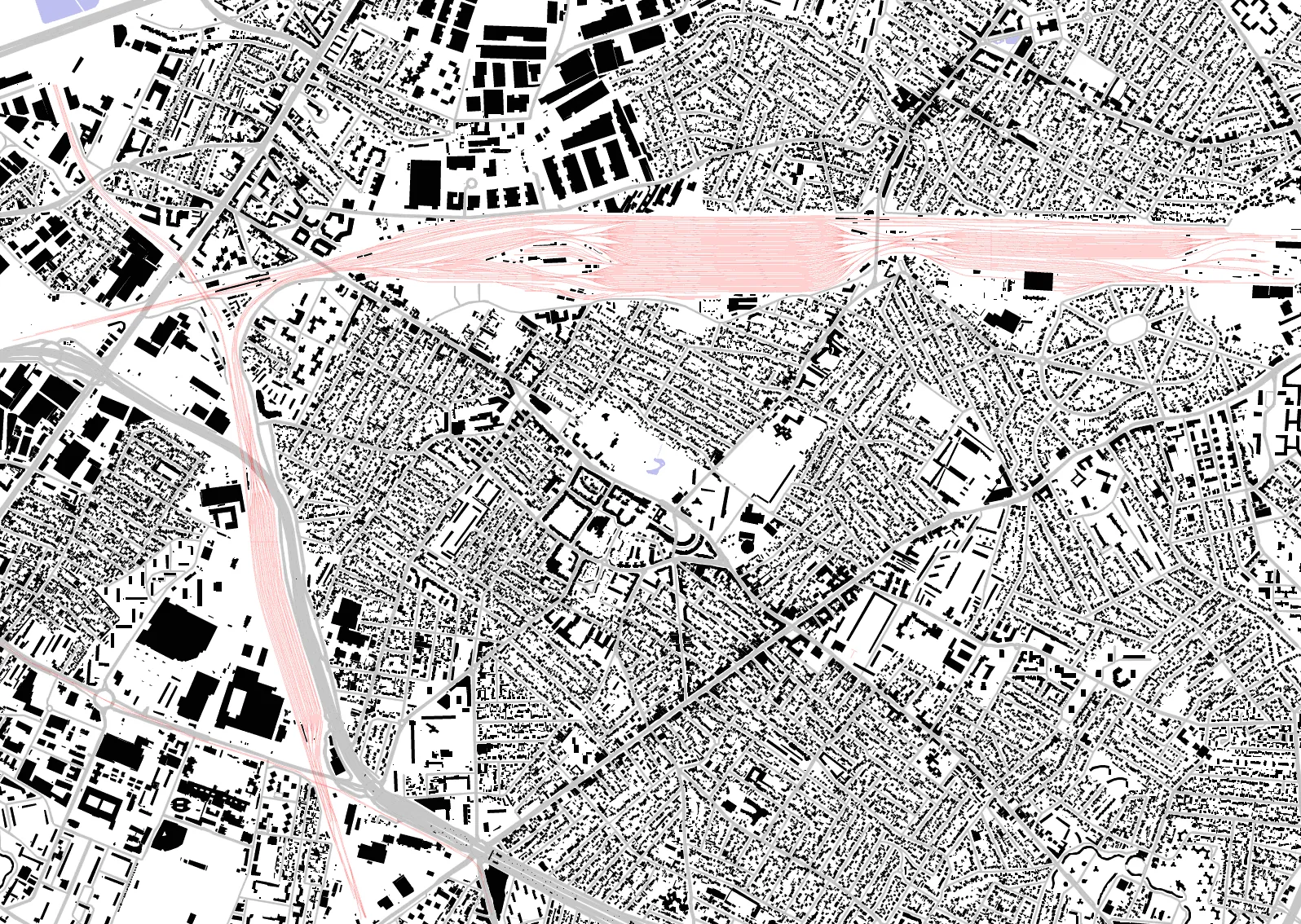 Drancy Schwarzplan