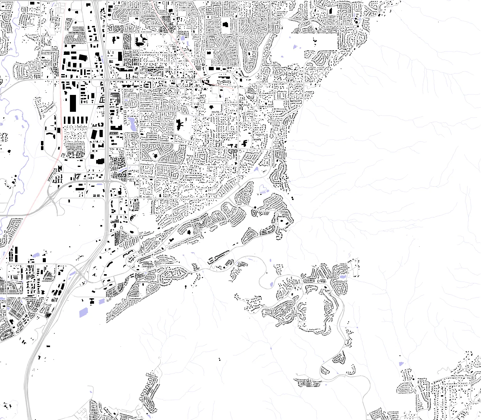 Draper figure ground plan