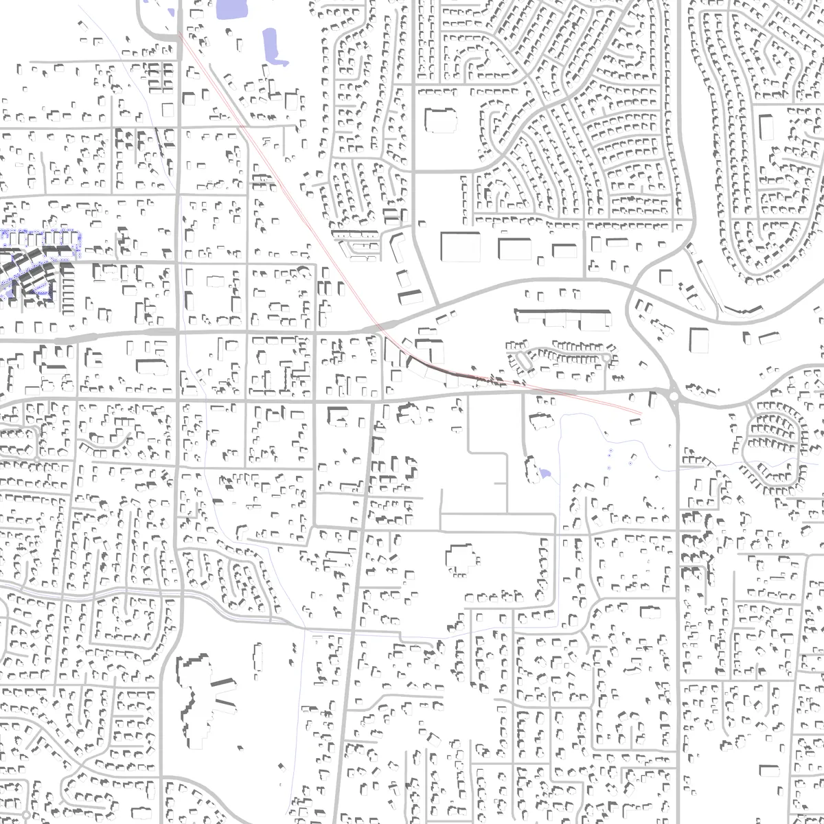Draper site plan (2.5 km)