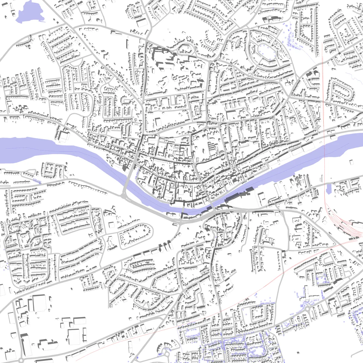 Drogheda site plan (2.5 km)