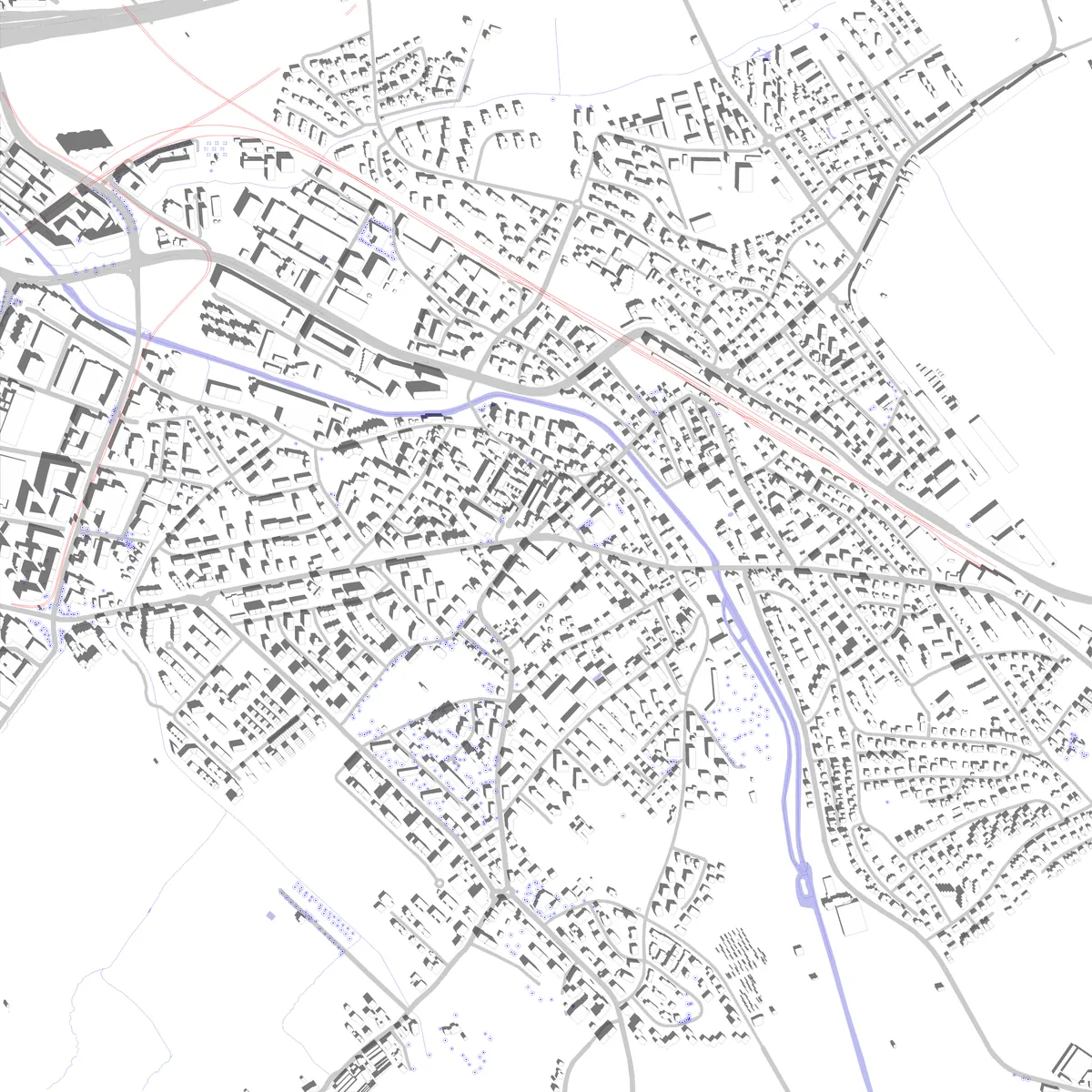 Dübendorf site plan (2.5 km)
