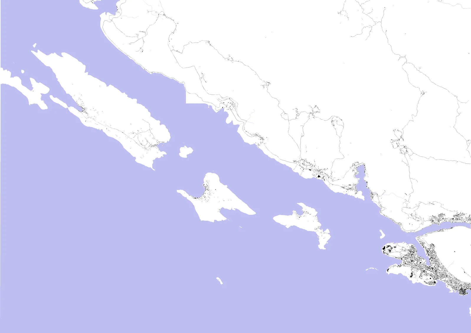 Dubrovnik Schwarzplan