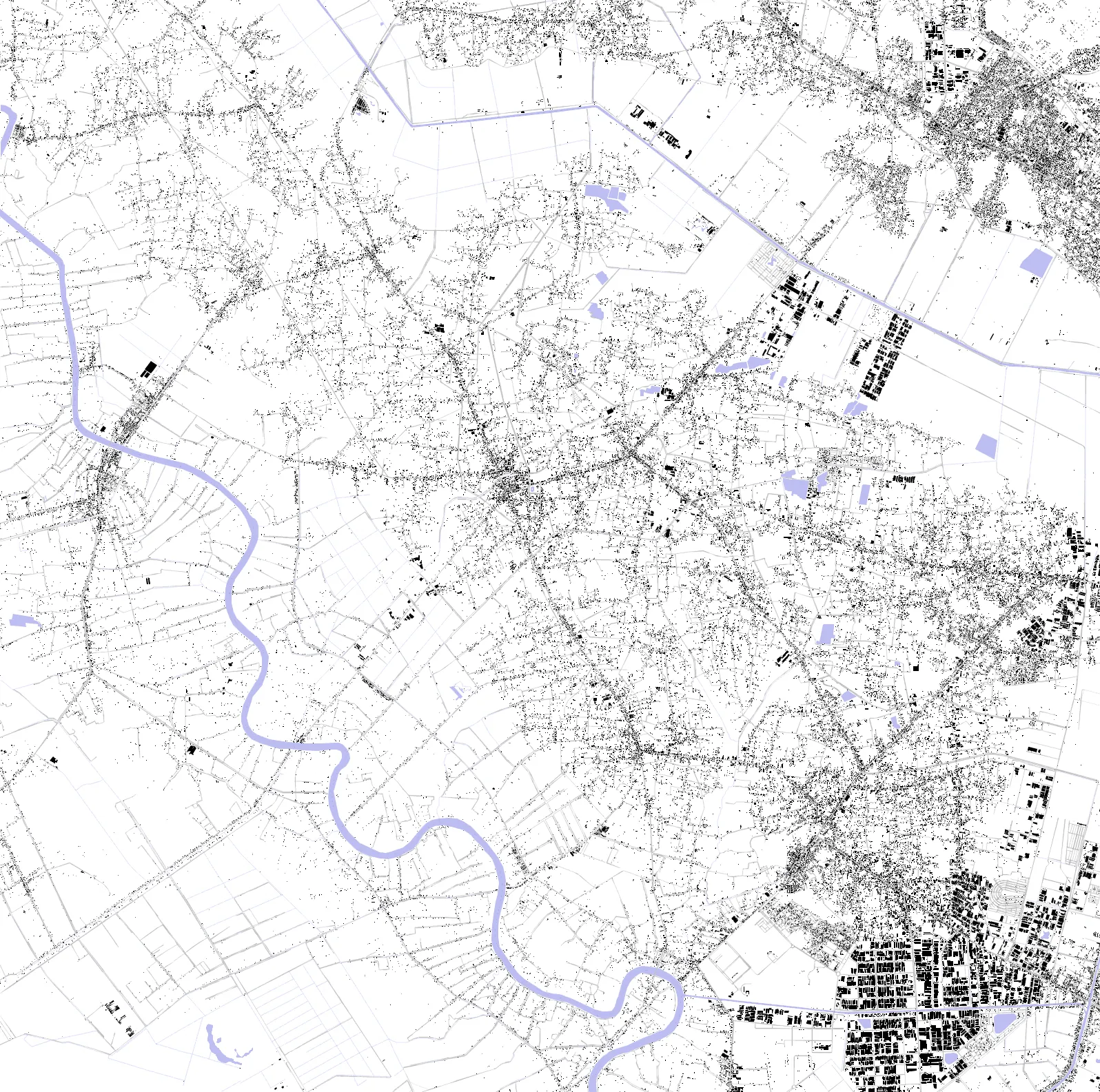 Đức Hòa figure ground plan