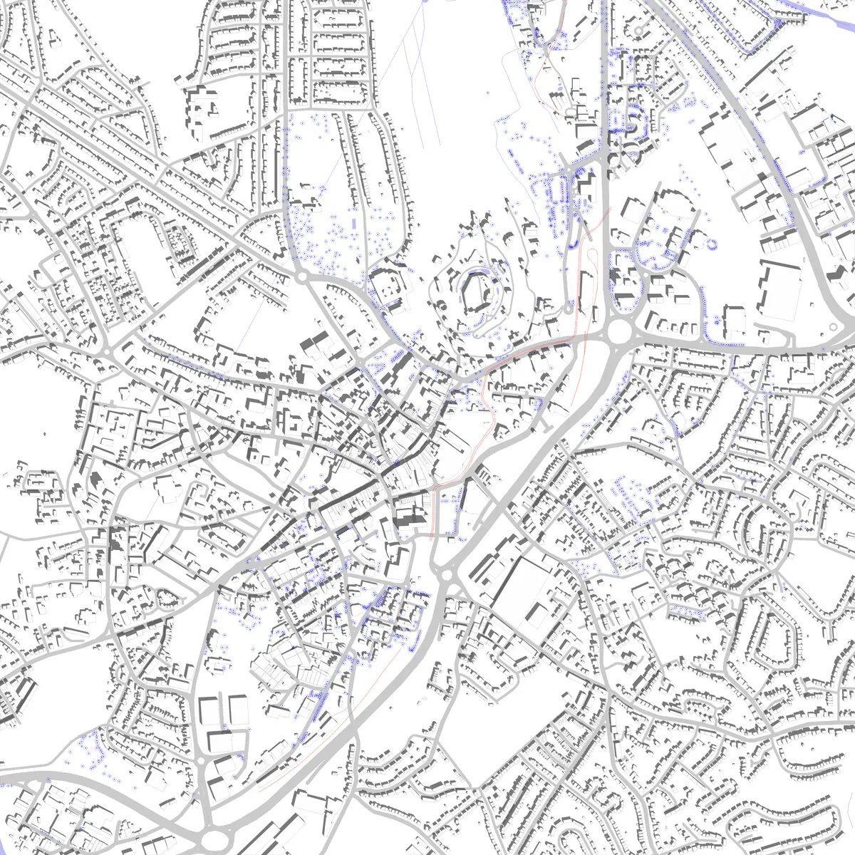 Dudley site plan (2.5 km)
