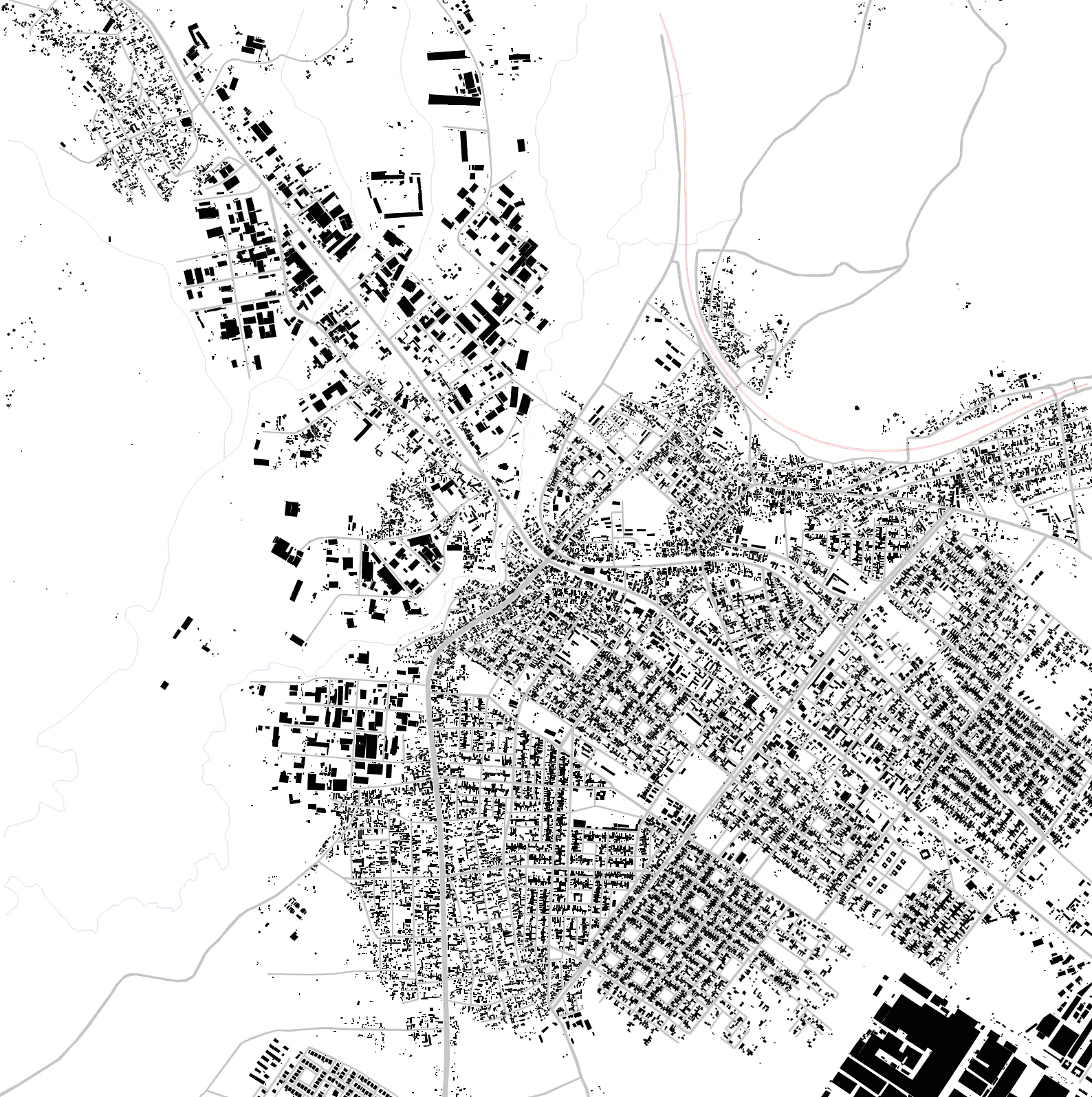 Dukem figure ground plan