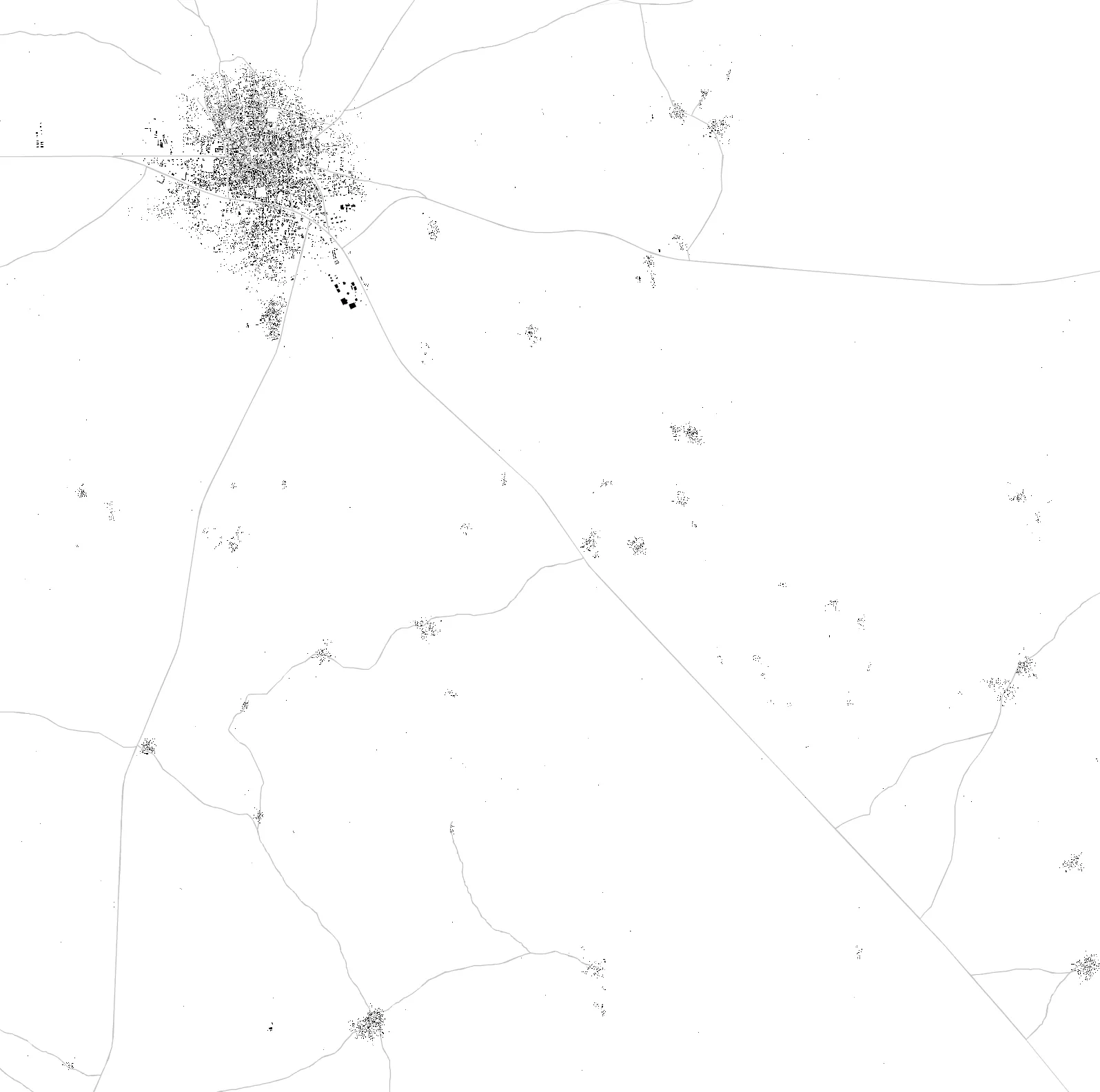 Dukku figure ground plan