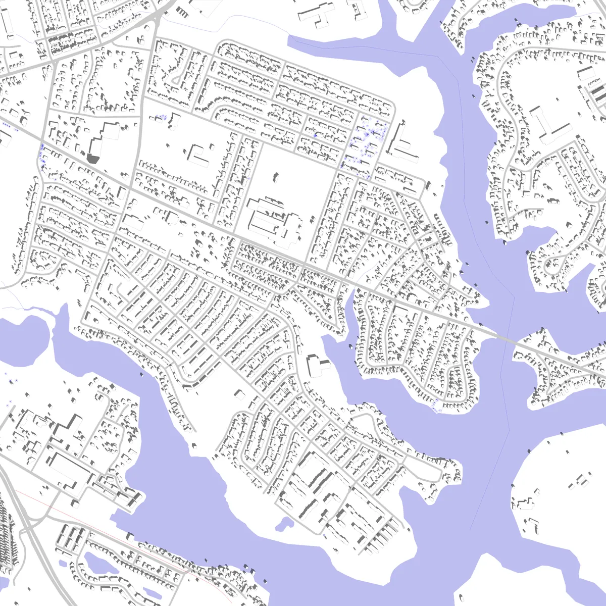 Dundalk Lageplan (2,5 km)