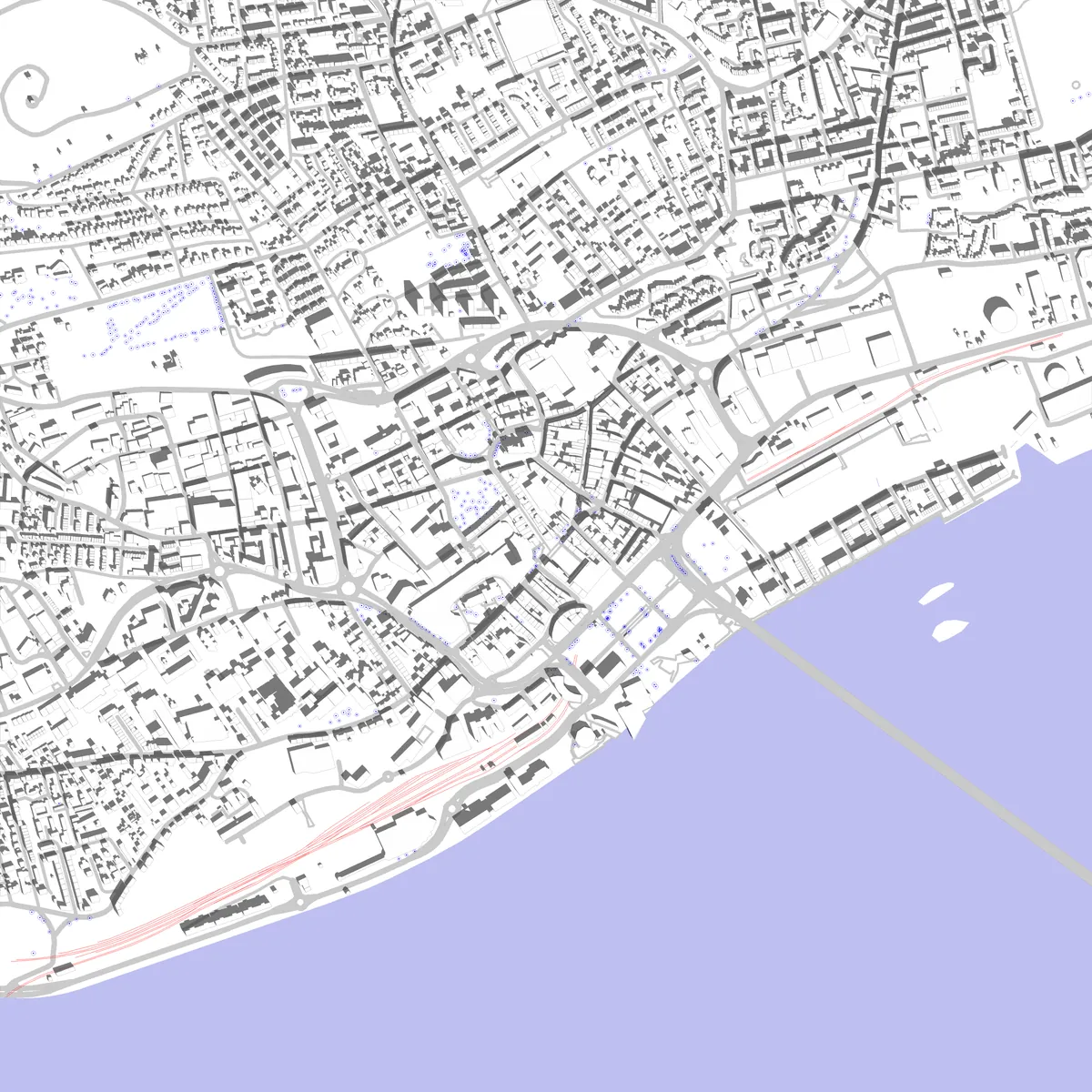 Dundee site plan (2.5 km)