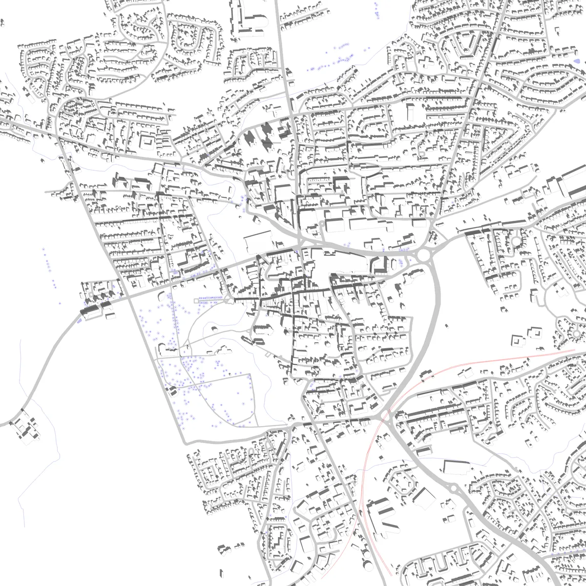 Dunfermline site plan (2.5 km)