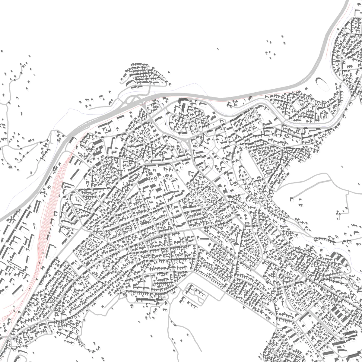Dupnitsa site plan (2.5 km)