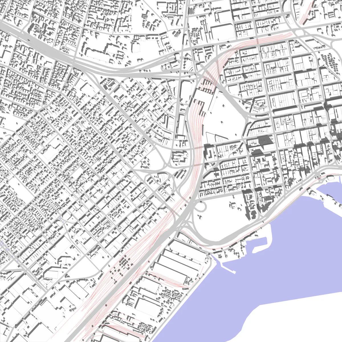 Durban Lageplan (2,5 km)