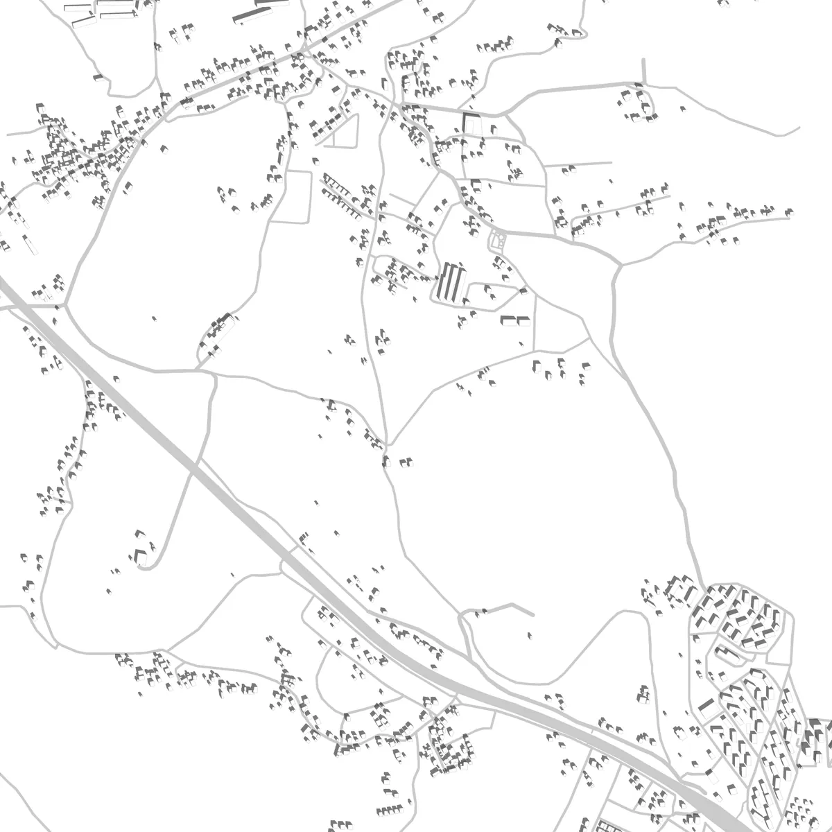 Düzce Lageplan (2,5 km)