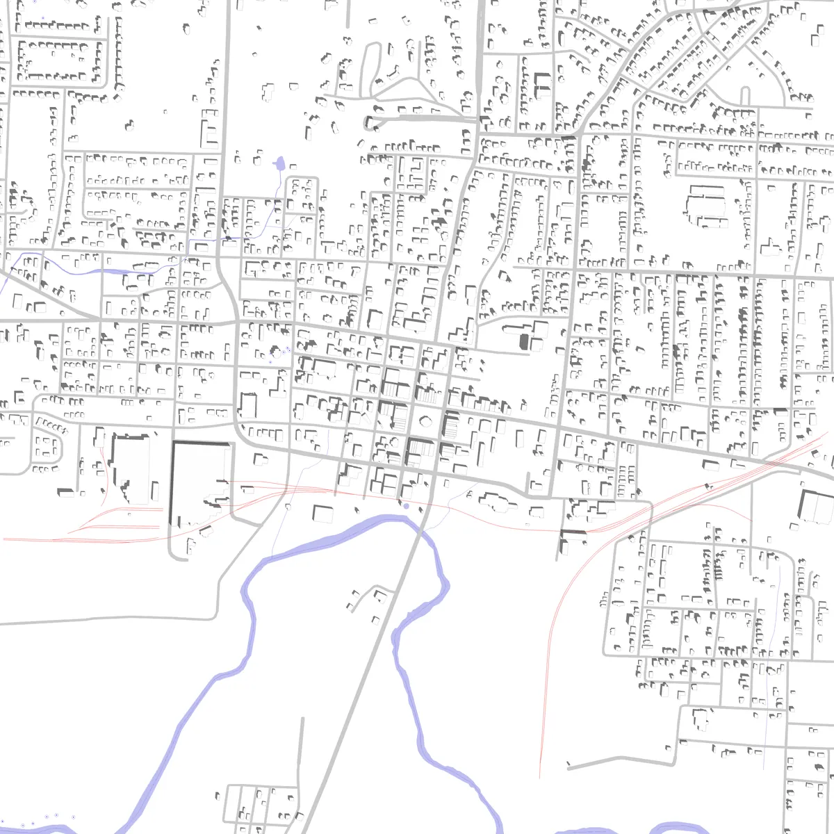 Dyersburg site plan (2.5 km)