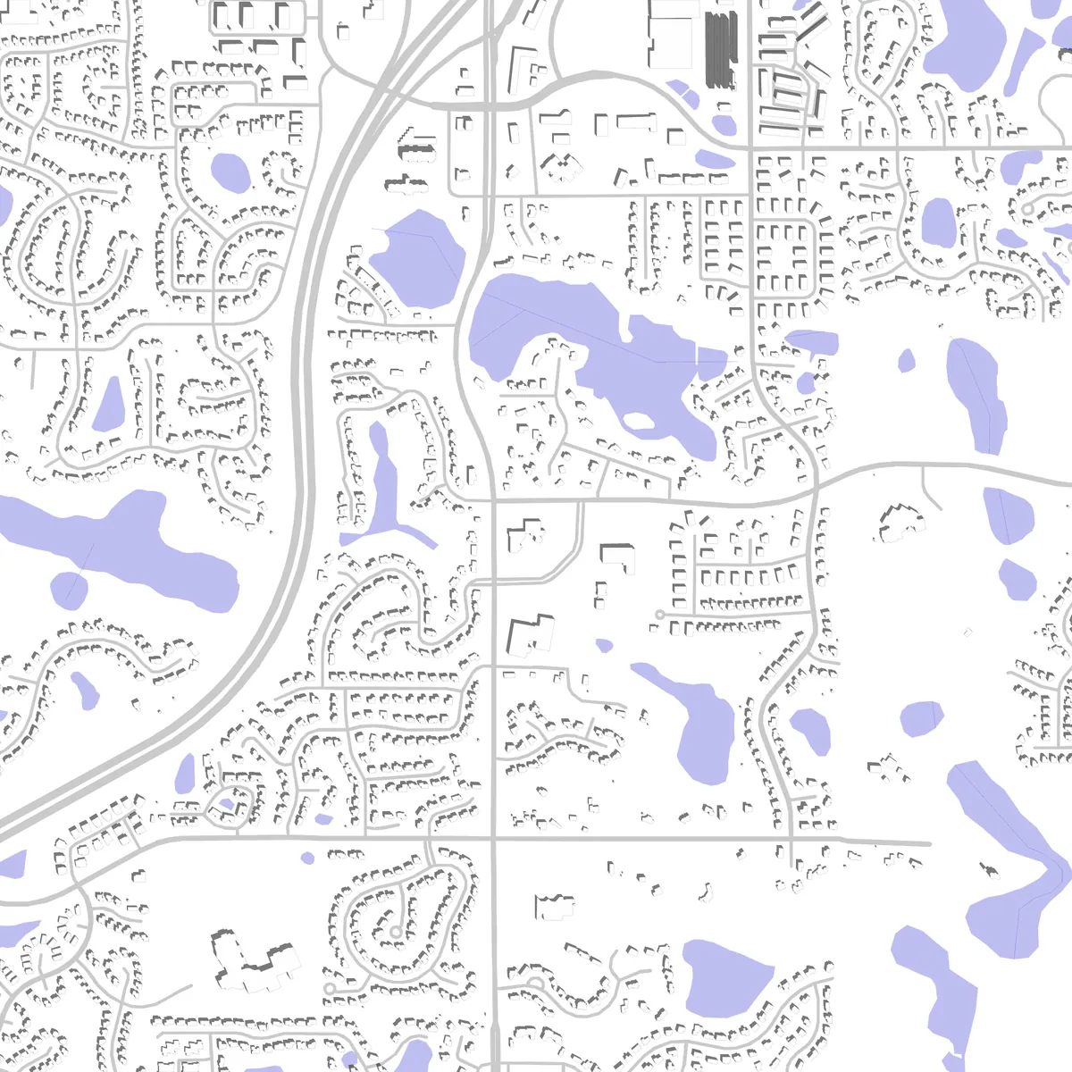 Eagan Lageplan (2,5 km)