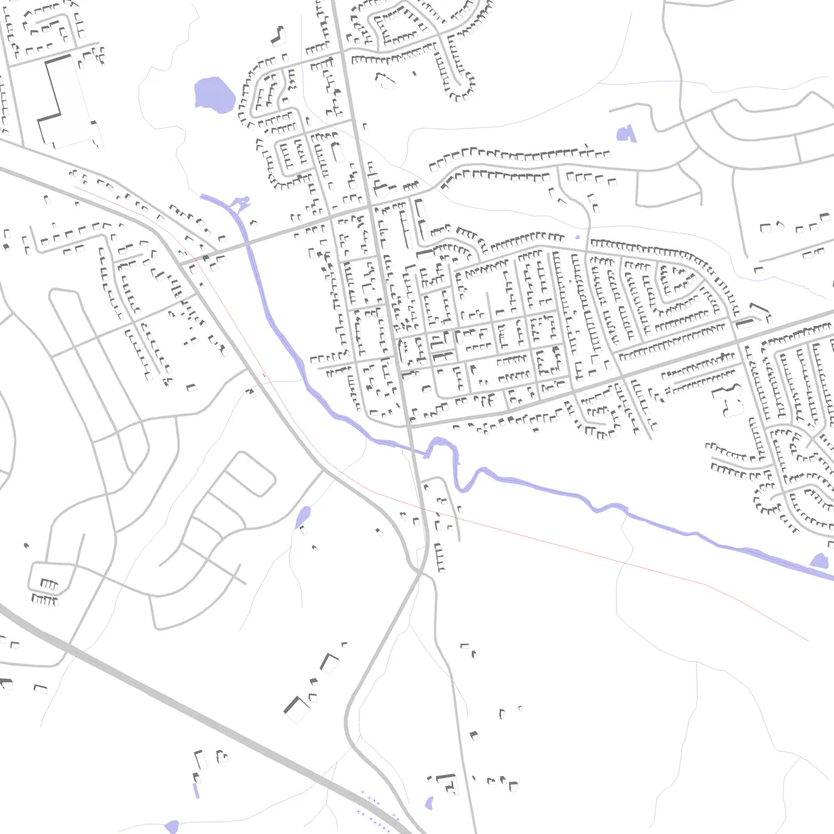 East Gwillimbury site plan (2.5 km)