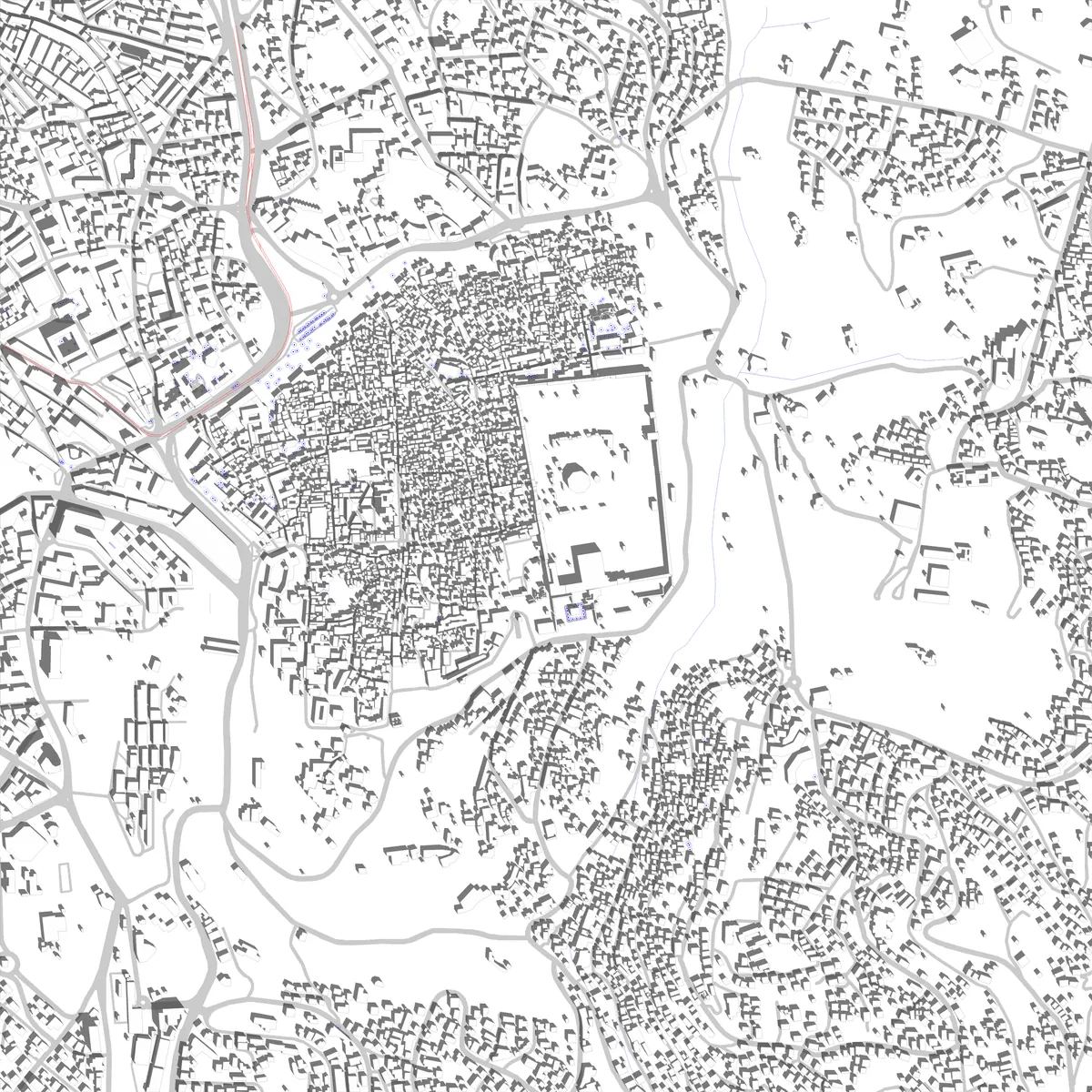 East Jerusalem site plan (2.5 km)
