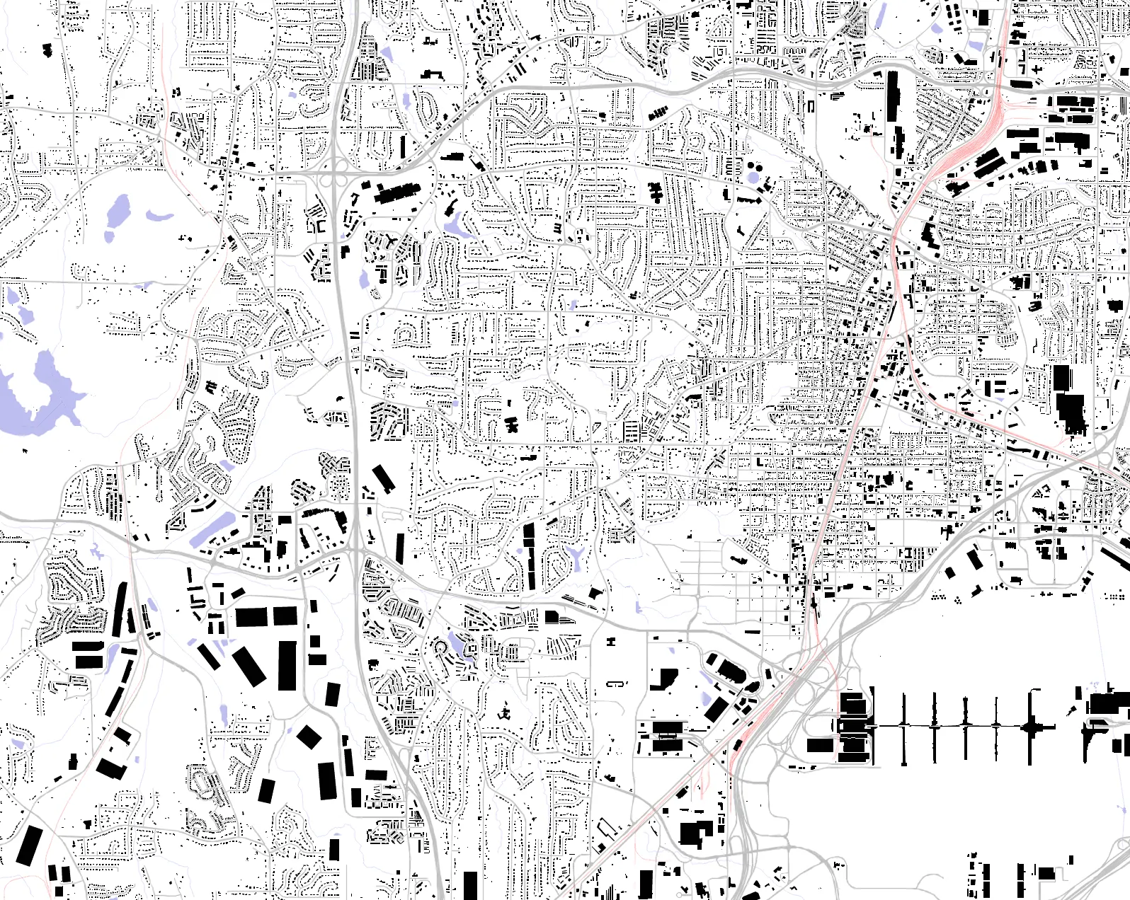 East Point figure ground plan