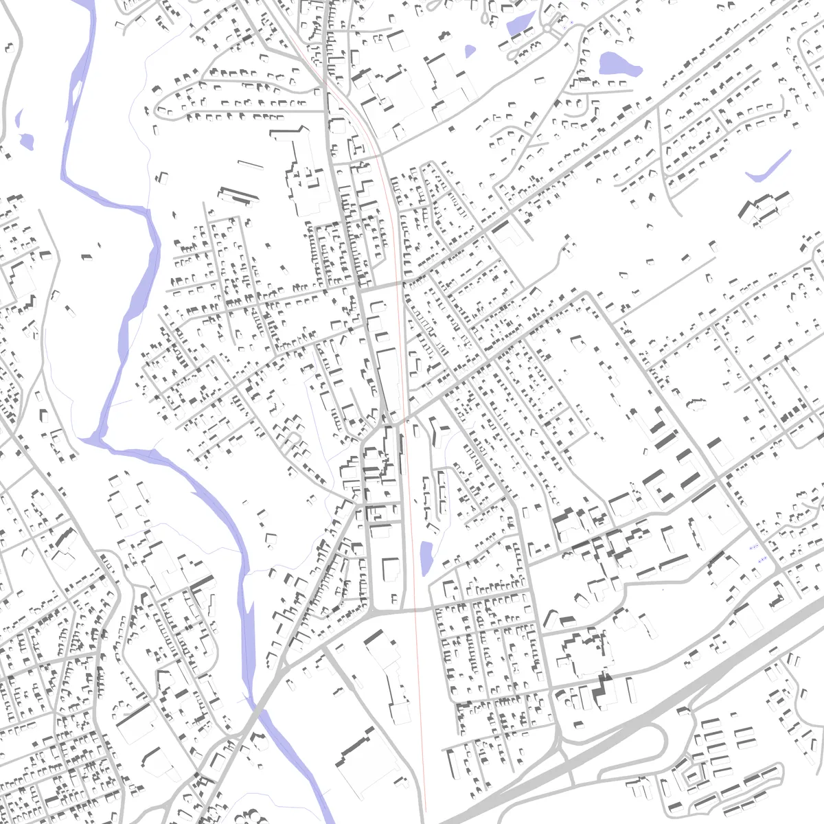 East Stroudsburg site plan (2.5 km)
