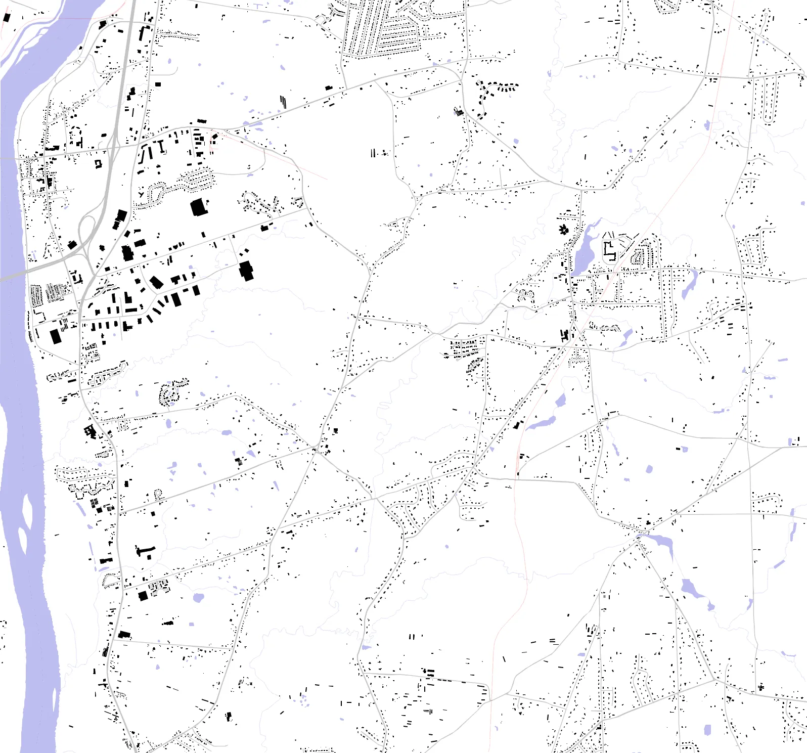 East Windsor Schwarzplan