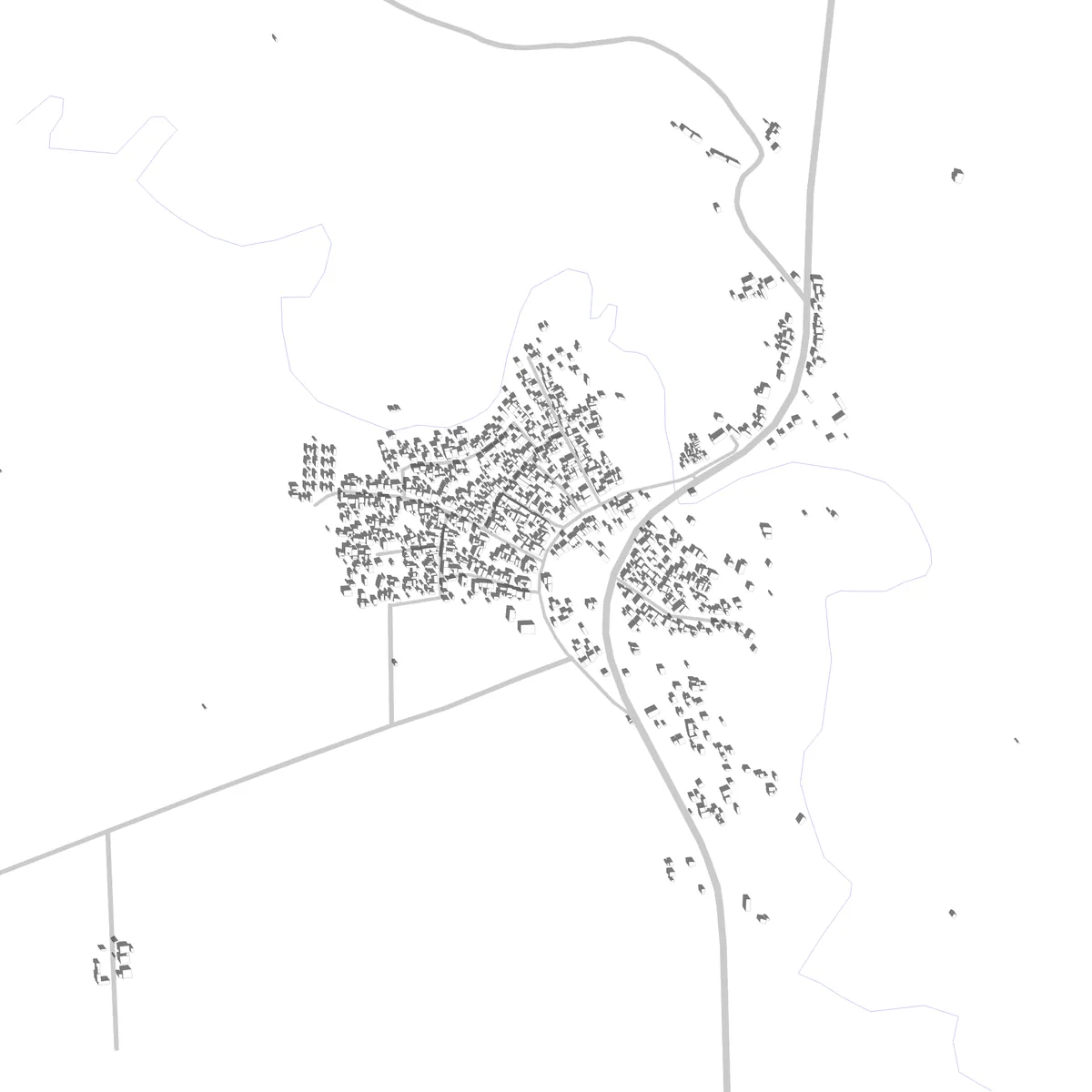 Ébén plan de situation (2,5 km)