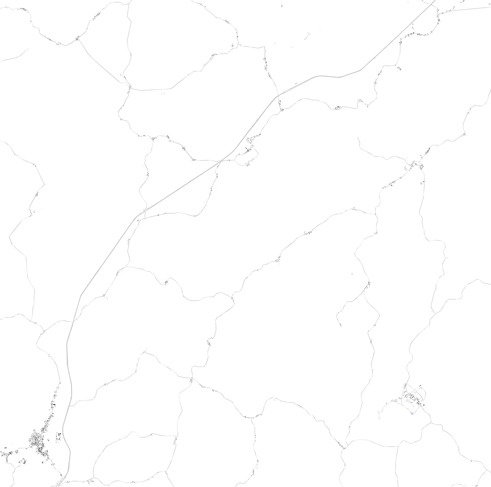 Ebebiyín figure ground plan