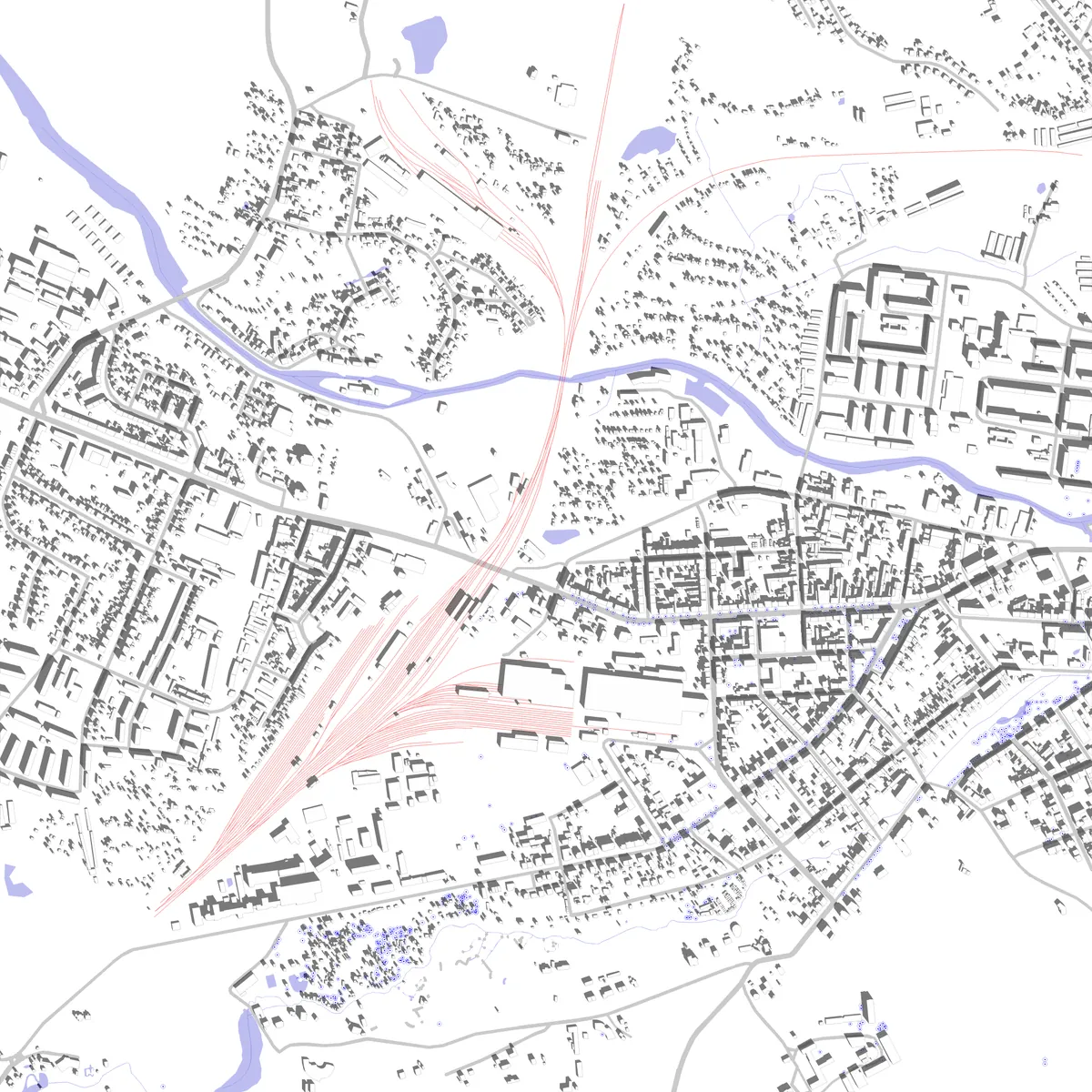 Eberswalde Lageplan (2,5 km)