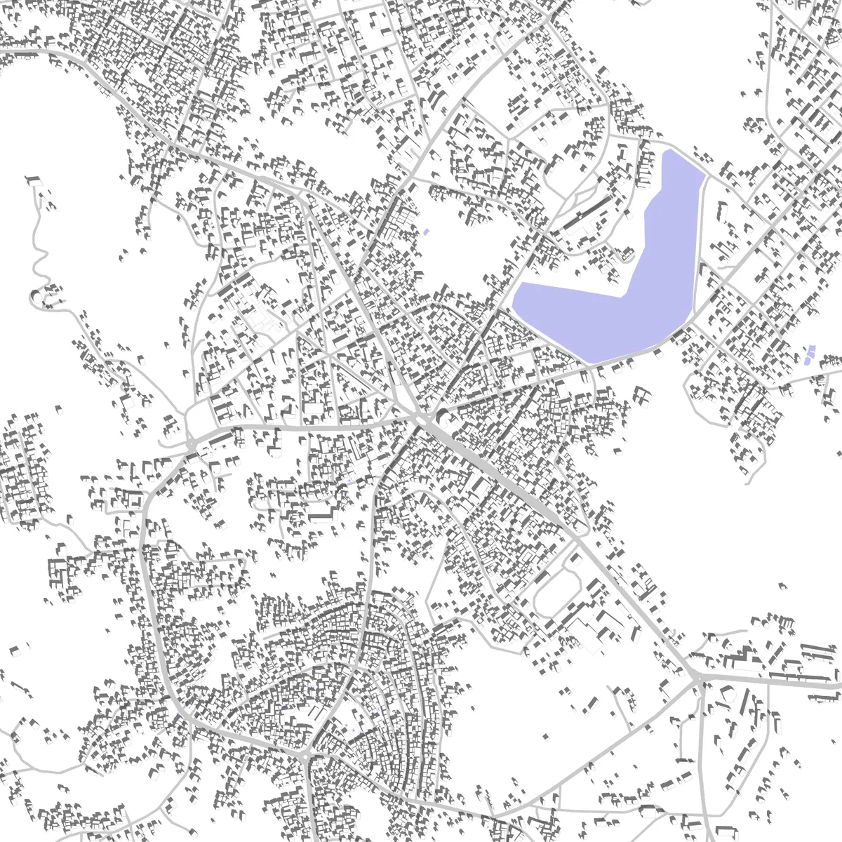 Ebolowa plan de situation (2,5 km)