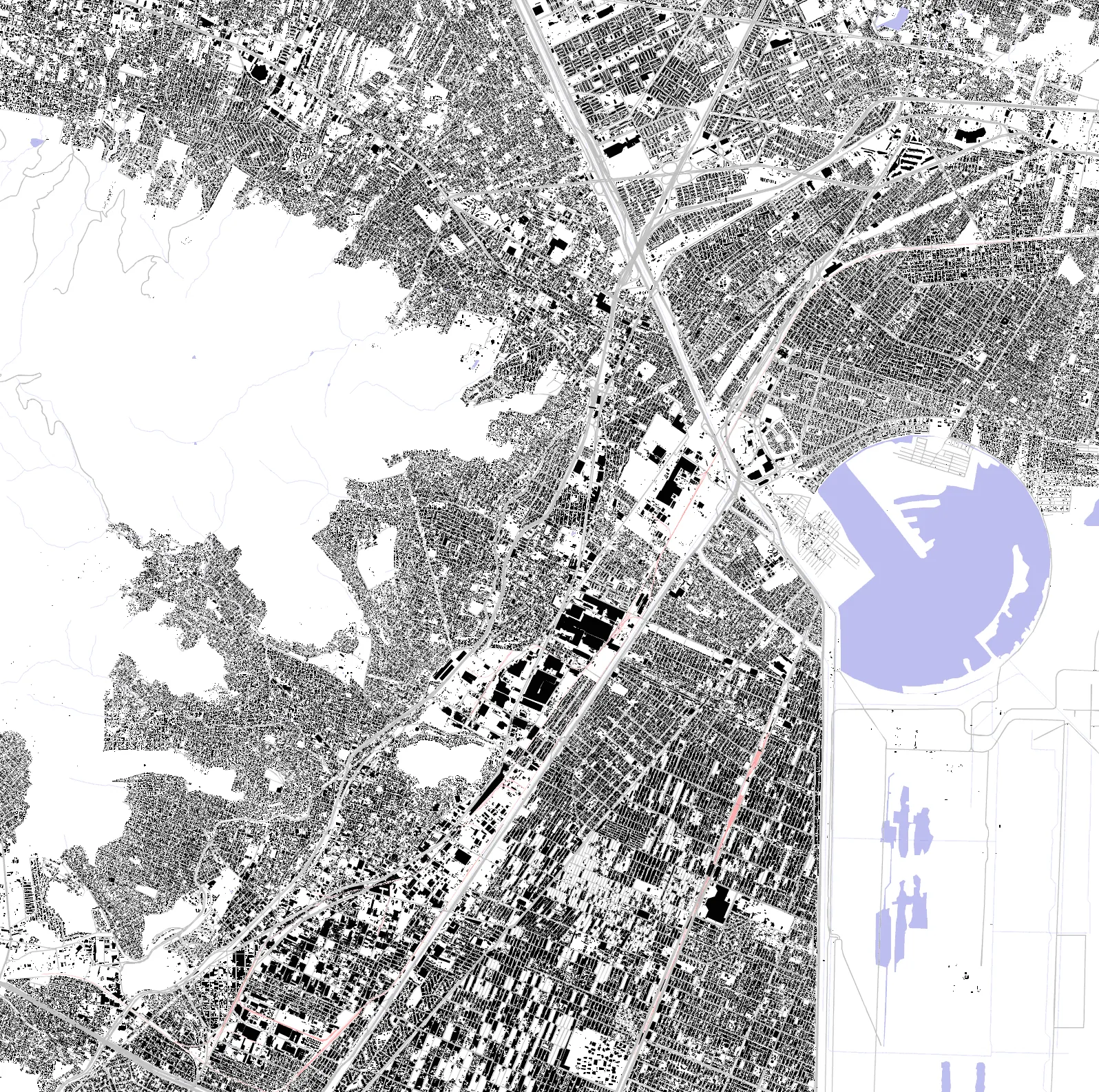 Ecatepec figure ground plan