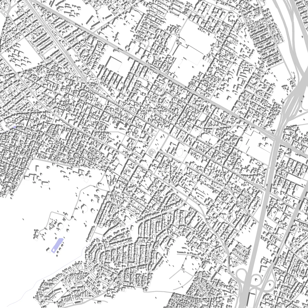 Ecatepec site plan (2.5 km)