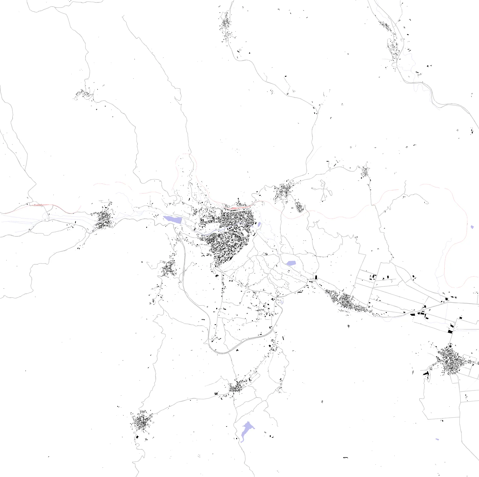 Edessa figure ground plan