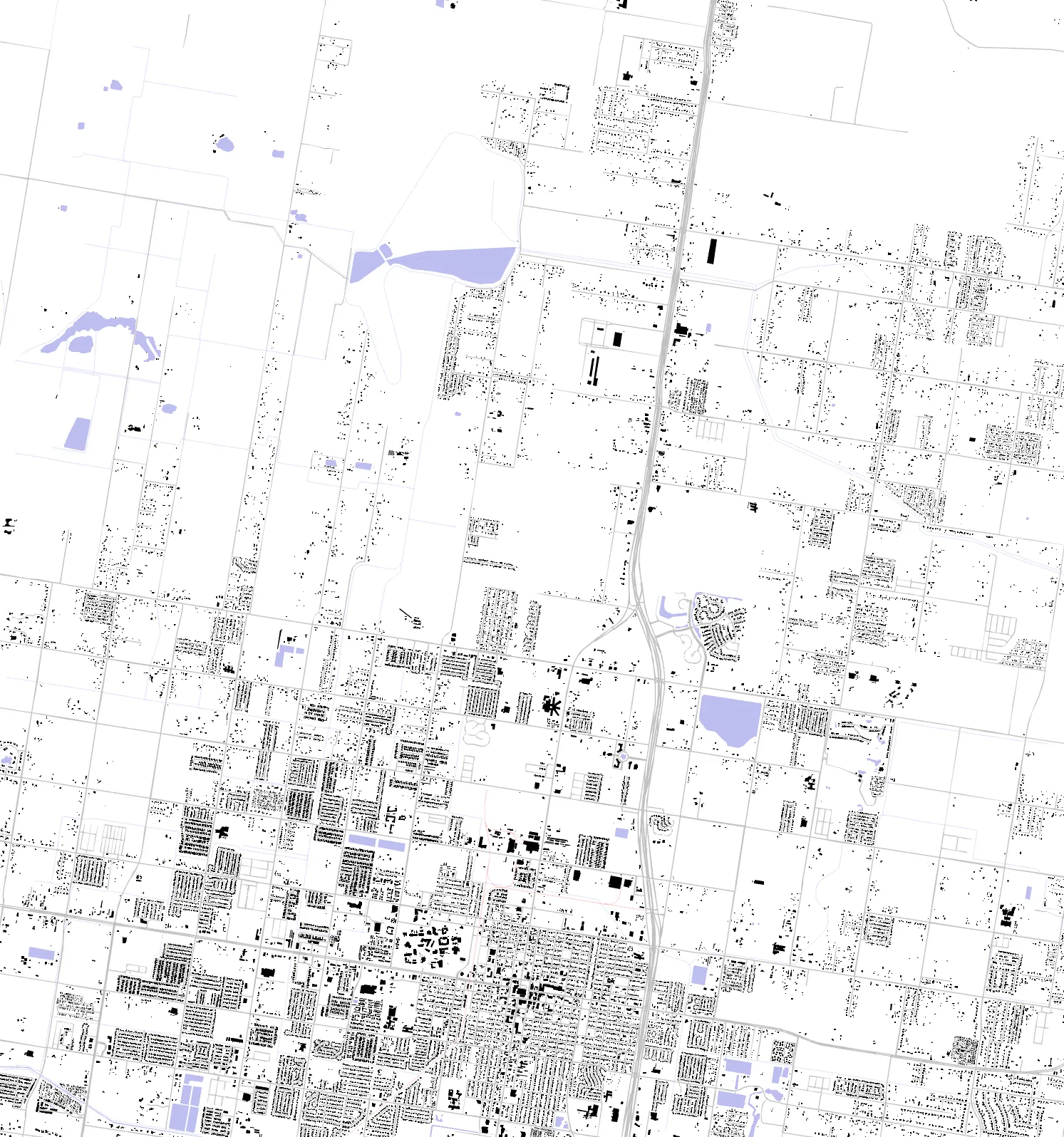Edinburg figure ground plan
