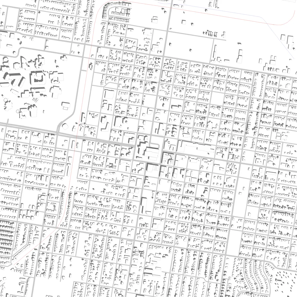 Edinburg site plan (2.5 km)