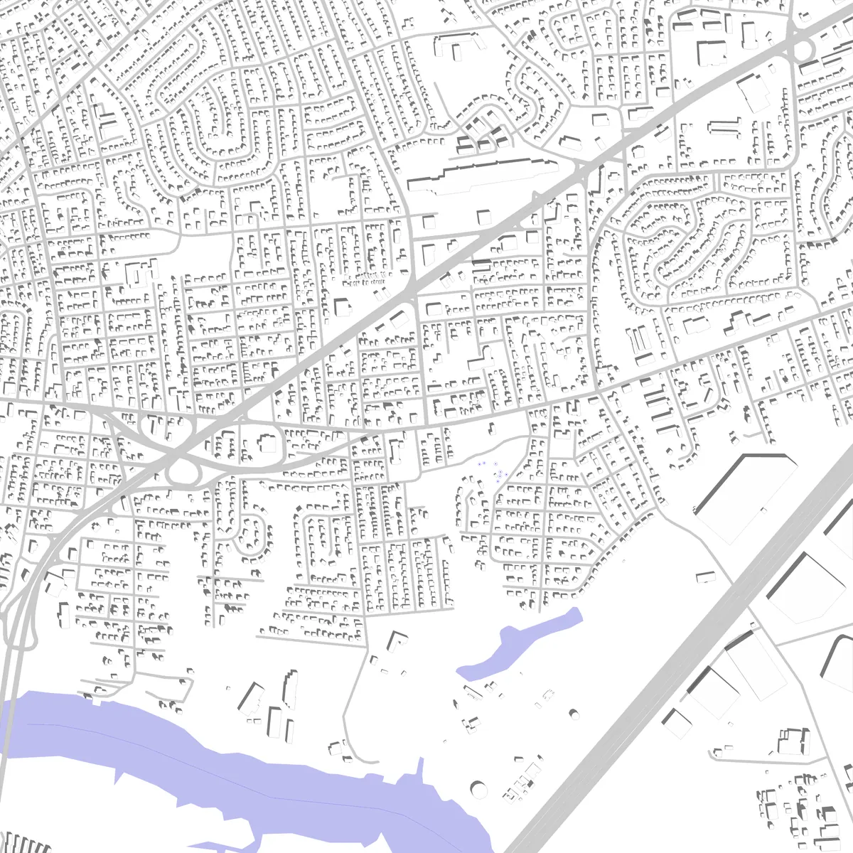 Edison Lageplan (2,5 km)