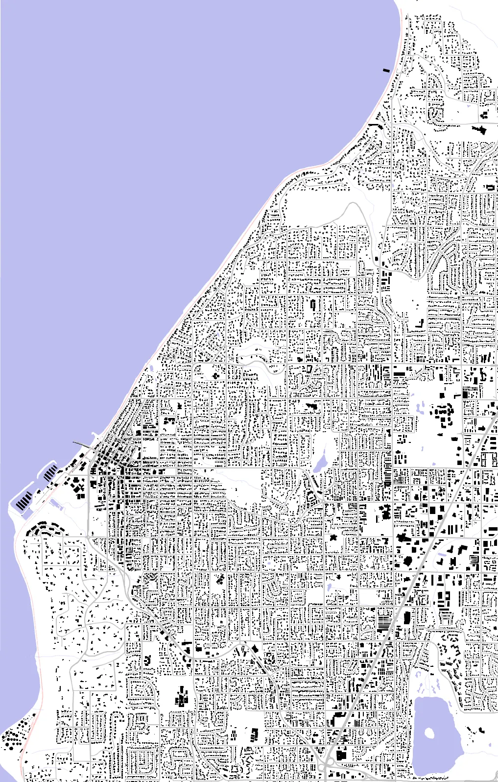Edmonds figure ground plan